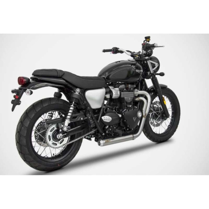 Complete line Zard INOX Cross Triumph STREET SCRAMBLER