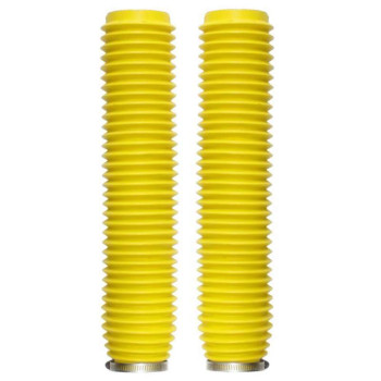 Soufflets de fourche Jaune 43/59mm - 370mm