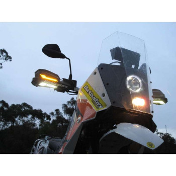 Orange LED inserts for BARKBUSTERS STORM/VPS/JET handguards