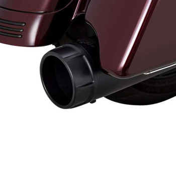 Silencer Vance &amp- Hines TORQUER 450 BLACK (46674) Harley TOURING 17-