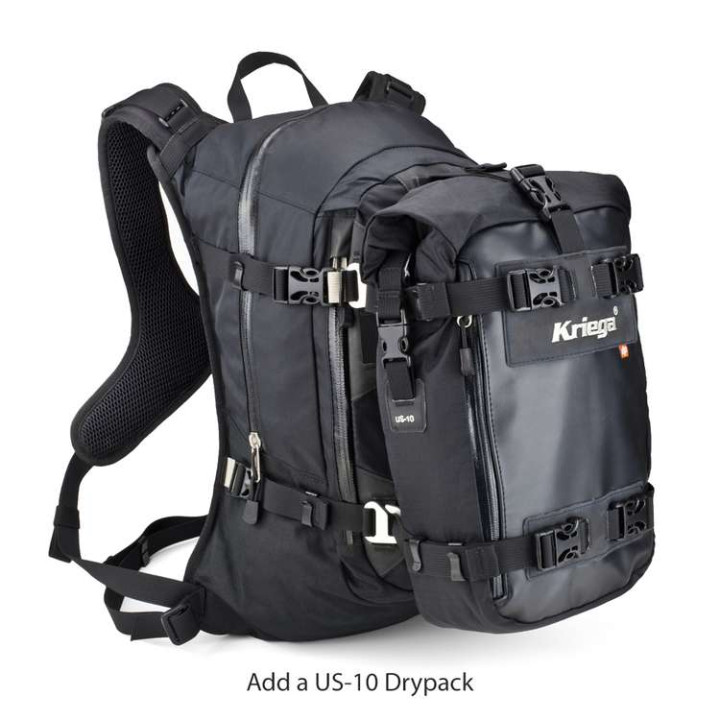 Kriega R20 motorcycle backpack