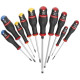 Set of 10 FACOM Protwist screwdrivers