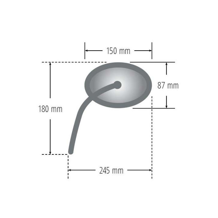 HIGHSIDER SEMPIONE motorcycle mirrors