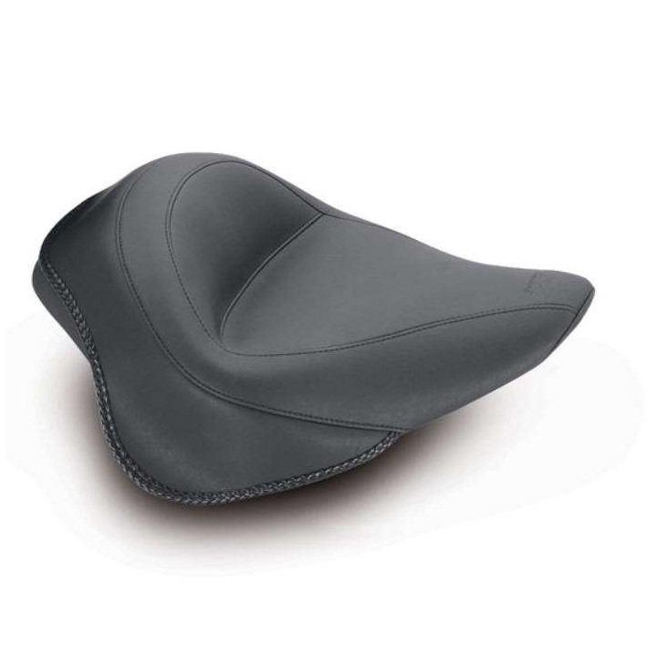 Selle confort Mustang SOLO WIDE Harley Davidson Softail FXS/FLS