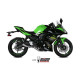 Ligne complète Mivv MK3 Inox noir (K.044.SM3B) Kawasaki Ninja 650/Z650
