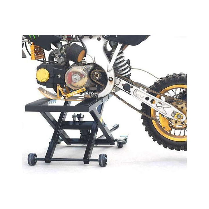 Lève moto roulant hydraulique 400mm / 453 Kg