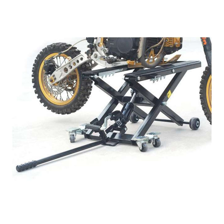 Lève moto roulant hydraulique 400mm / 453 Kg