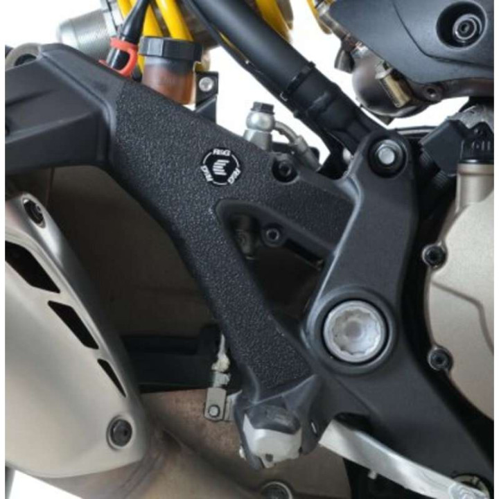 R&amp-G adhesive frame protectors (EZBG204BL) Ducati Monster 1200/1200S/821