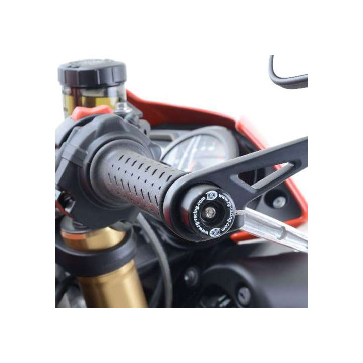 Embouts de guidon R&G (BE0102BK) Triumph 2016