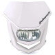 Headlight plate with Polisport HALO LED light