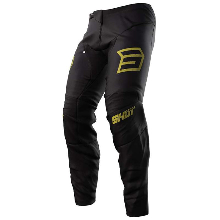 Pantalon moto cross Shot DEVO ARMY OR