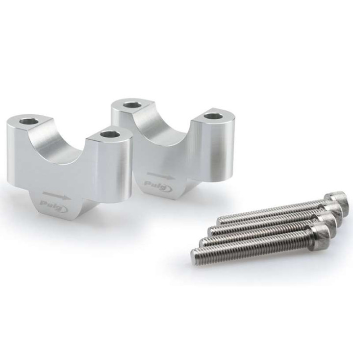 Rehausseur universel pour guidon 32mm Puig (20309) +30mm