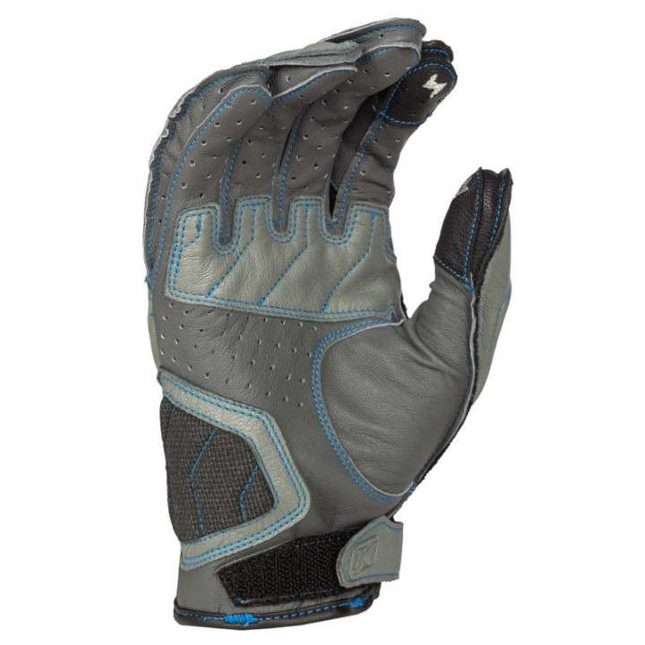 Gants été Klim INDUCTION 2022 COOL GRAY ELECTRIC BLUE