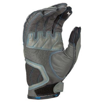 Gants été Klim INDUCTION 2022 COOL GRAY ELECTRIC BLUE