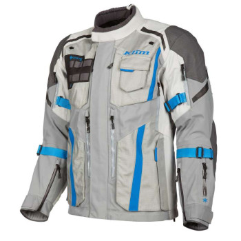 Veste moto Klim BADLANDS PRO 2022 Gris/Bleu