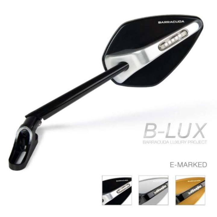 Barracuda SKIN XR INDICATOR B-LUX motorcycle mirrors