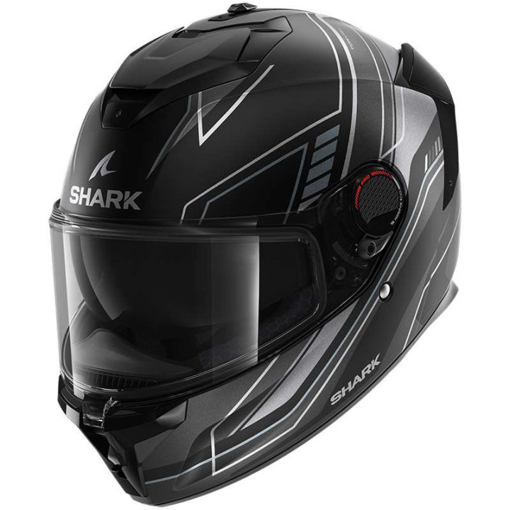 Shark SPARTAN GT PRO TORYAN MAT motorcycle helmet Black/Grey