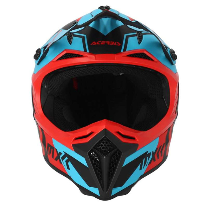Casque moto cross Acerbis PROFILE 5 22.06 ROUGE/BLEU