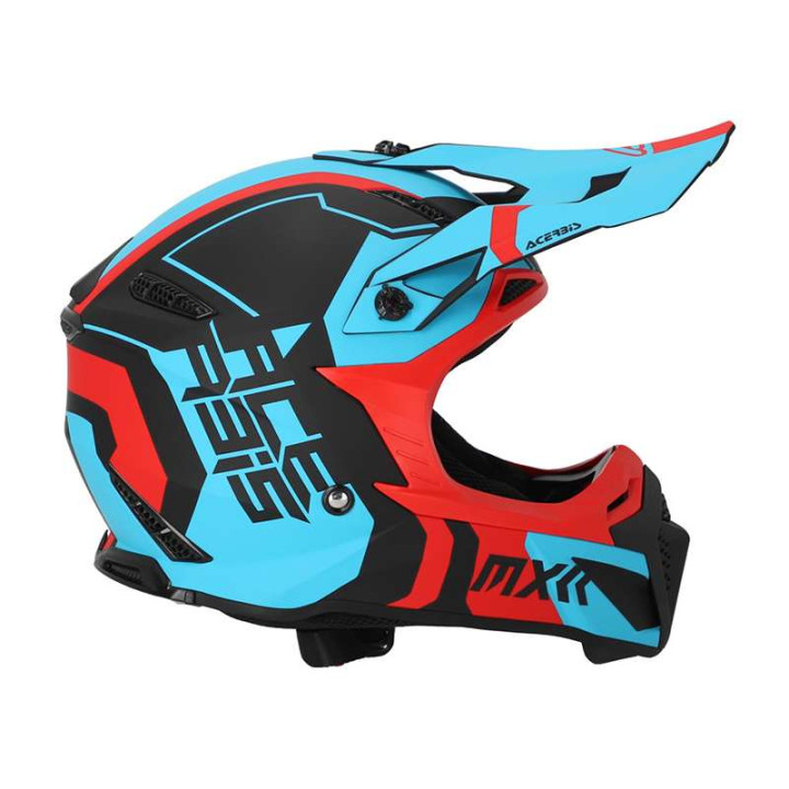 Casque moto cross Acerbis PROFILE 5 22.06 ROUGE/BLEU