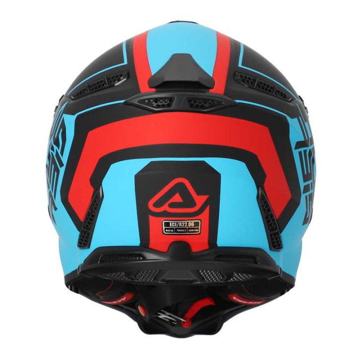 Casque moto cross Acerbis PROFILE 5 22.06 ROUGE/BLEU