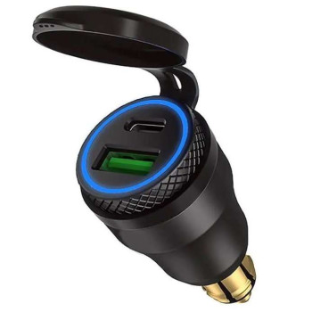 Adaptateur Din/USB & USB-C FULL POWER