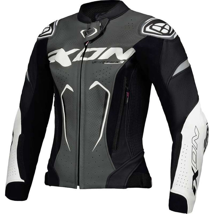 Women's leather motorcycle jacket Ixon VORTEX 3 LADY