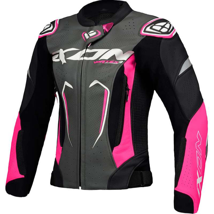 Women's leather motorcycle jacket Ixon VORTEX 3 LADY