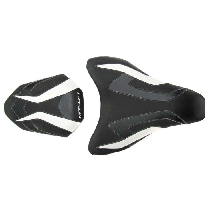Housse de selle Bagster blanc/stam/carbone (2236A) Yamaha MT-07