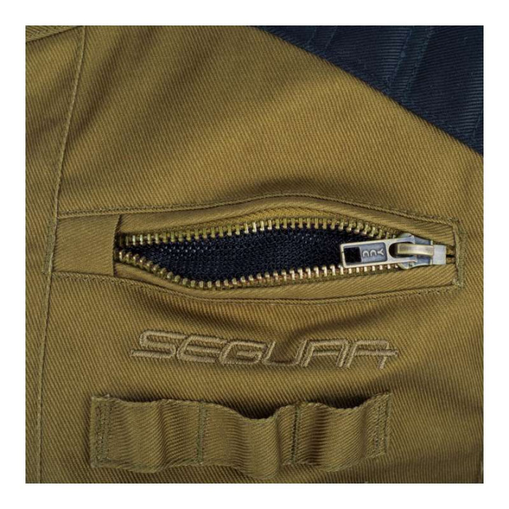 Blouson moto Segura FERGUS MARRON