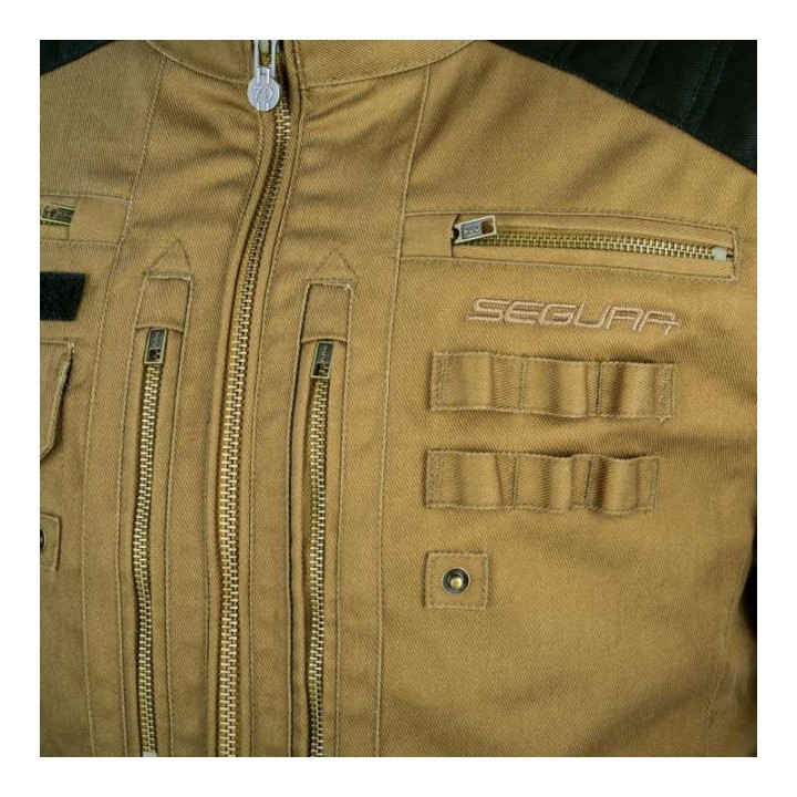 Blouson moto Segura FERGUS MARRON