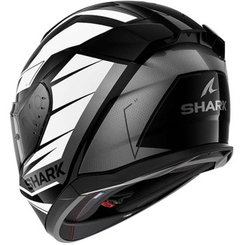 Casque moto Shark D-SKWAL 3 SIZLER Gris/Blanc