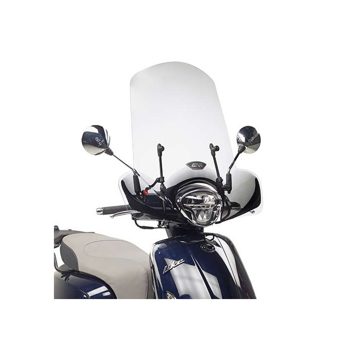 Pare-brise incolore Givi (6109A+A6109A) Kymco LIKE 125 17-