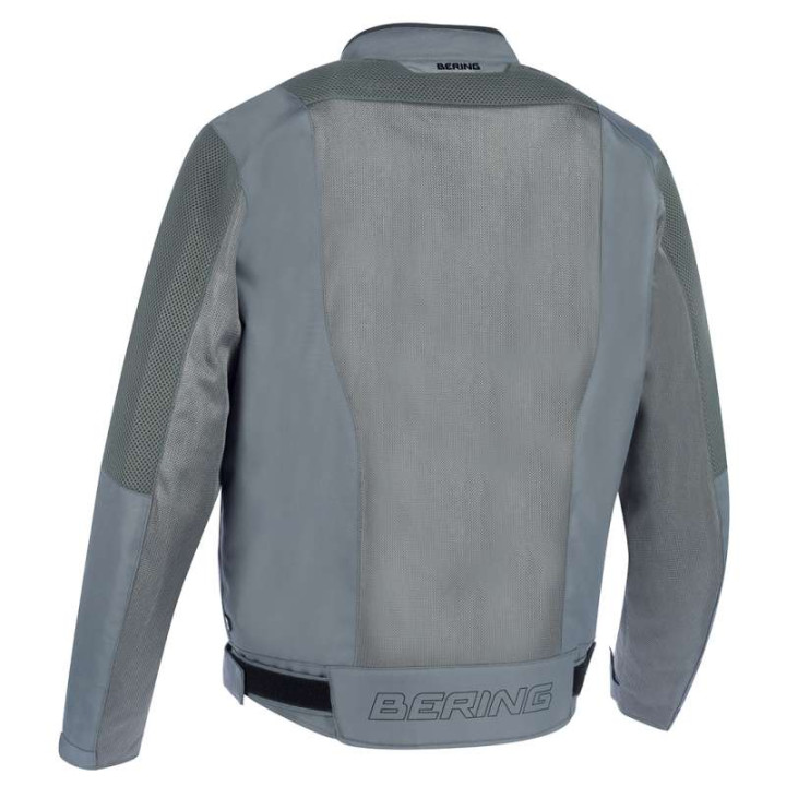 Blouson moto d'été Bering MALIBU GRIS