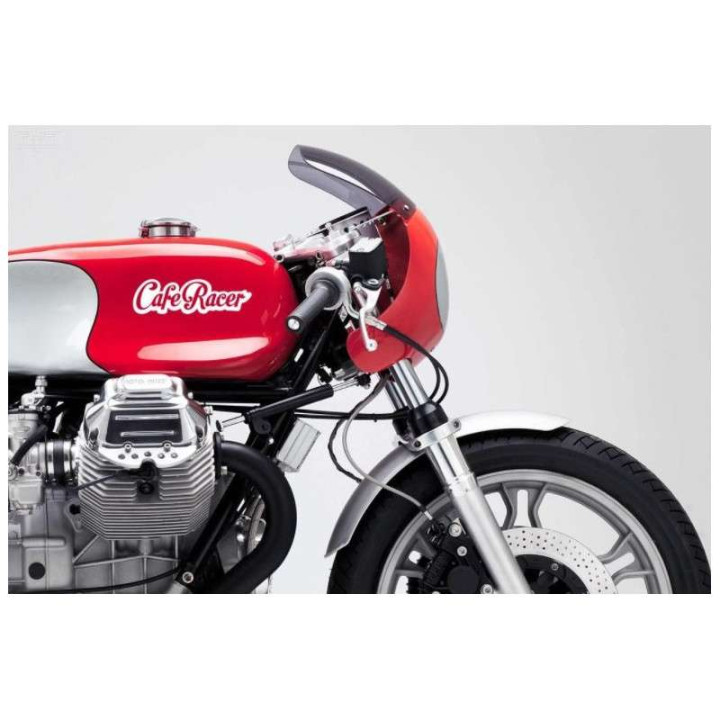 Lot de 2 stickers CAFE RACER 23x7 cm