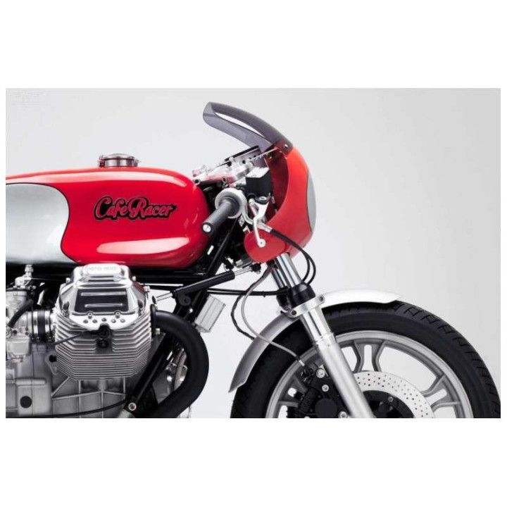 Lot de 2 stickers CAFE RACER 23x7 cm