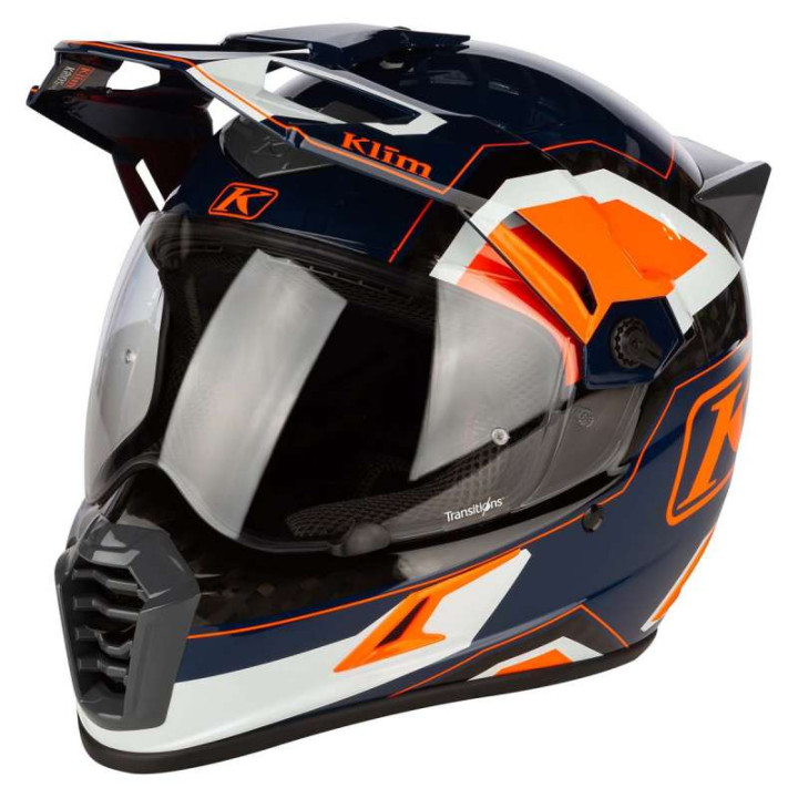 Casque Klim KRIOS PRO RALLY STRIKING ORANGE
