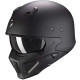 Casque Scorpion COVERT-X SOLID NOIR MAT