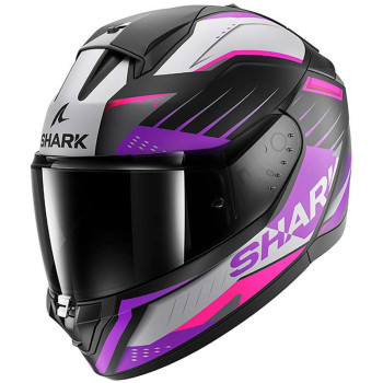 Casque moto Shark RIDILL 2 BERSEK Noir / Violet