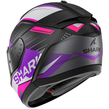 Casque moto Shark RIDILL 2 BERSEK Noir / Violet