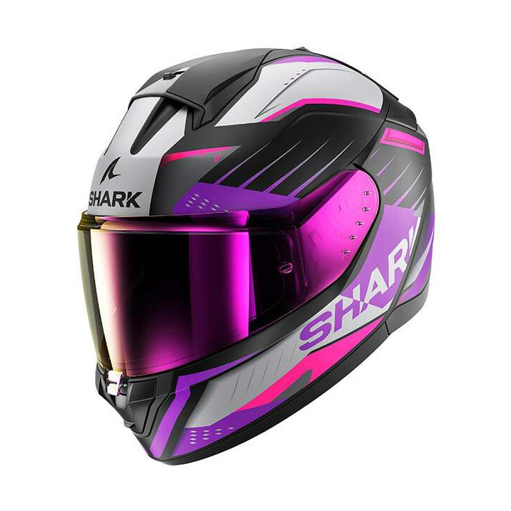 Shark RIDILL 2 BERSEK motorcycle helmet Black / Purple