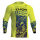 Maillot moto cross Thor SECTOR ATLAS 2023 ACID/BLUE