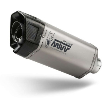 Mivv SR-1 Titanium-approved muffler (T.025.LR1T) Triumph Speed Triple 1200RR/RS