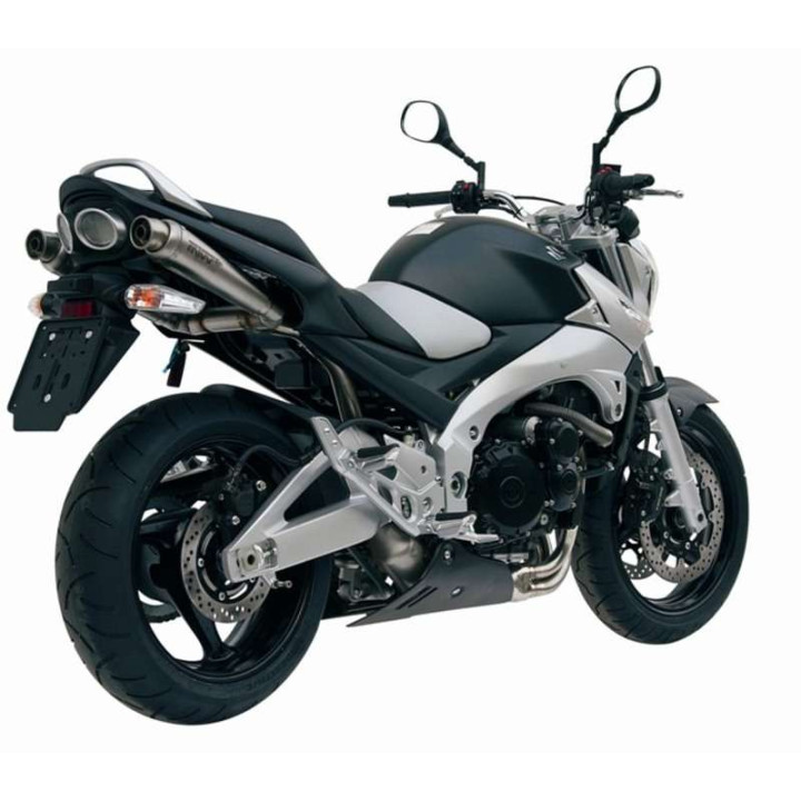 X2 Mivv X-CONE stainless steel approved muffler (US.020.LC1) Suzuki GSR600