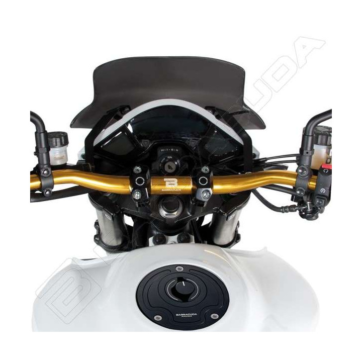 Guidon moto Barracuda RACING 22 mm
