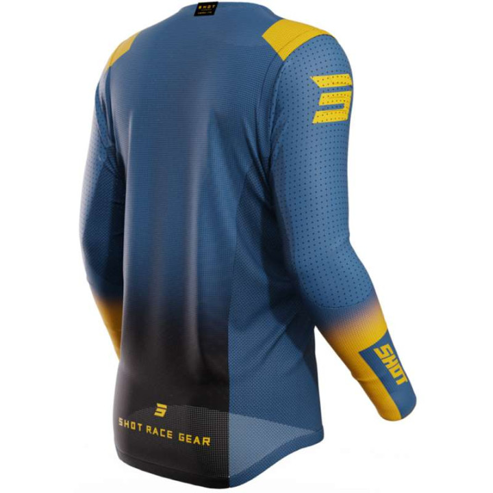 Maillot moto cross Shot AEROLITE ULTIMA BLUE Maillot moto cross Shot AEROLITE ULTIMA BLUE