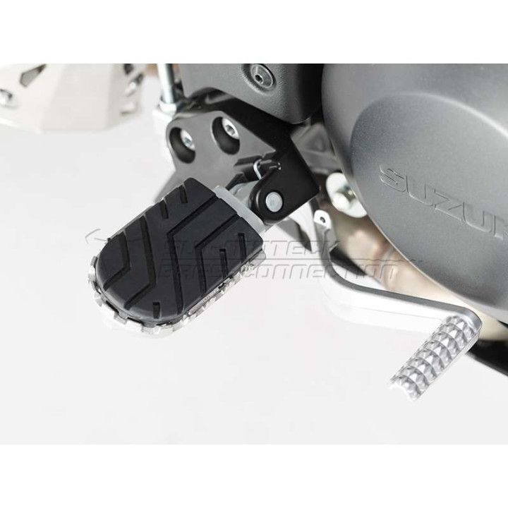 SW-Motech ION footrests BMW F800GT/F800R Aprilia SHIVER Suzuki V-STROM 650/1000