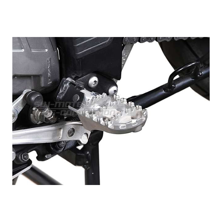 SW-Motech ION footrests BMW F800GT/F800R Aprilia SHIVER Suzuki V-STROM 650/1000
