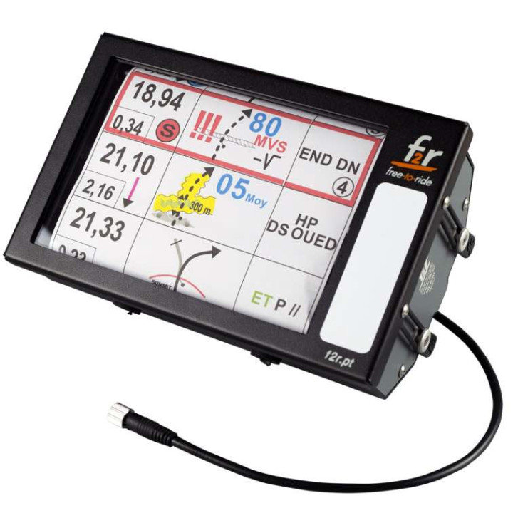 F2R RB850 RALLY electric roadbook reader (without accessories)