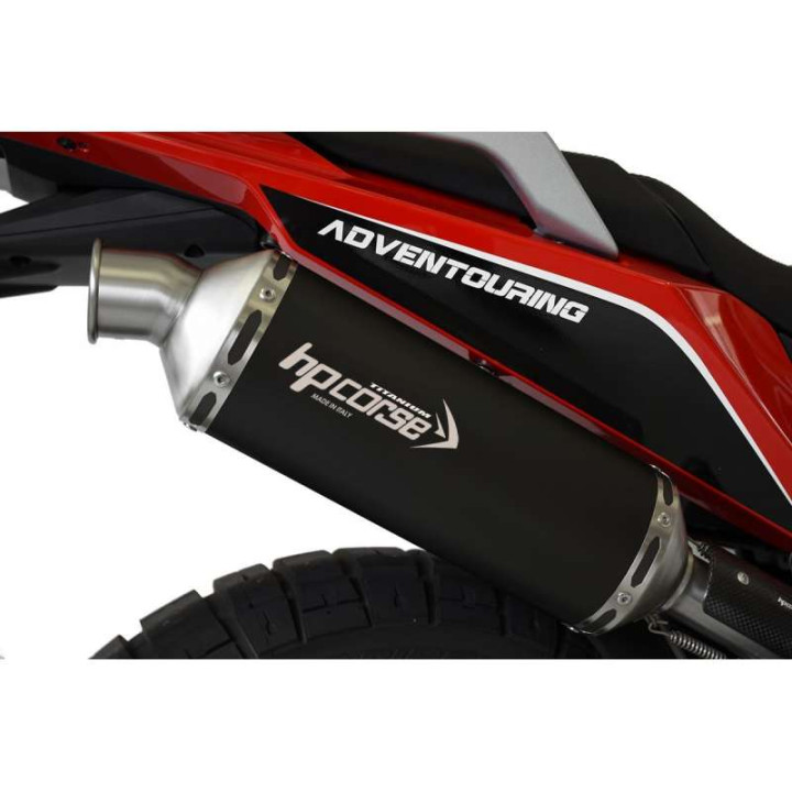 Silencieux homologué HP Corse SP-1 TITANE NOIR Moto Morini X-CAPE
