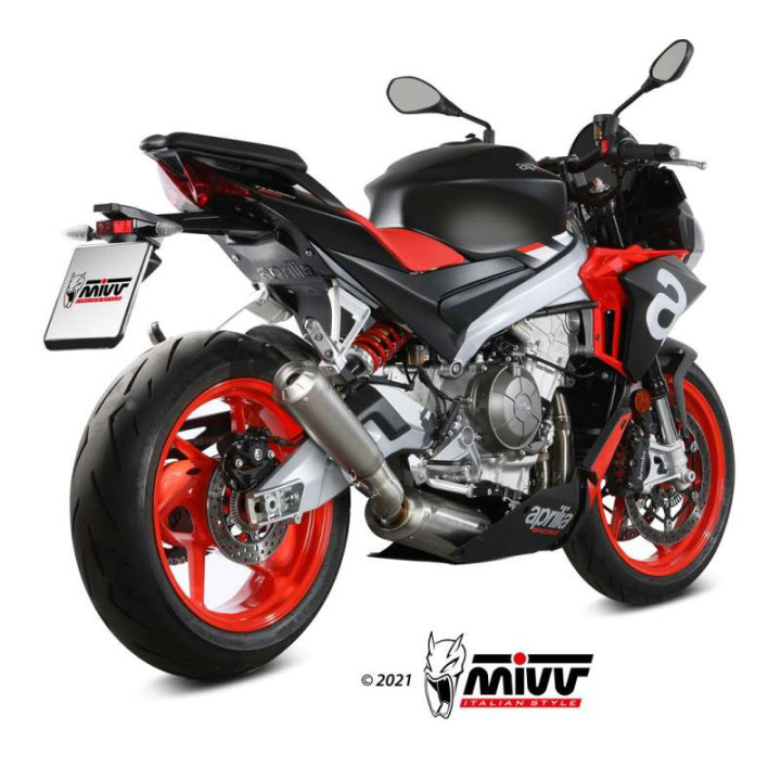 Complete line Mivv X-M1 Titanium (A.013.LC4T) TUONO 660 Complete line Mivv X-M1 Titanium (A.013.LC4T) TUONO 660